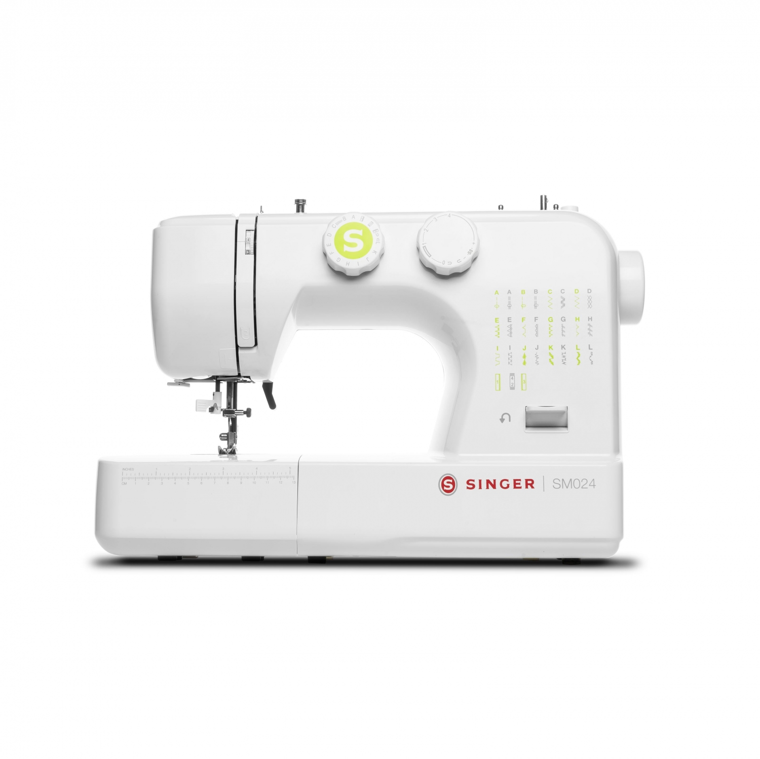 MAQUINA DE COSER SINGER SM024 24 PUNT. ENHEBRA.AUT